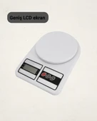 Hassas Ölçüm İçin Dijital Mutfak Tartısı – 10 Kg Kapasiteli thumbnail 2