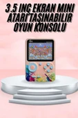 3.5 İnç Klasik Retro LCD Ekran 500 Oyunlu Oyun Konsolu Taşınabilir thumbnail 1