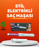 Hızlı Isınan, Kompakt ve Güvenli – Tüm Saç Tiplerine Uygun Kıvırma Cihazı - 1