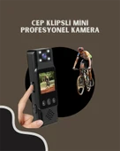 WiFi Özellikli Taşınabilir Kamera – 1.3” TFT Ekran, 3MP Fotoğraf, 128GB Kart Desteği thumbnail 1