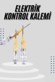 Kontrol Kalemi Çift Taraflı Uçlu Elektrik Akım Test Cihazı - 1