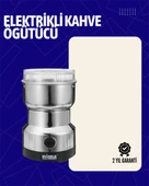 Elektrikli Sessiz Kahve Öğütücü | Çok Fonksiyonlu, 200W, AB Fişli, Kolay Temizlenir - 1