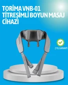 VNB-01 Titreşimli Boyun Masaj Aleti Gri Renk thumbnail 1