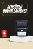 Solar Dekoratif Lambası Sensörlü Led Işık Bahçe Aydınlatma - 1