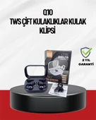 Q10 Dokunmatik Bluetooth Kulaklık – 6 Saat Müzik, Çift Dil, Hızlı Şarj thumbnail 1