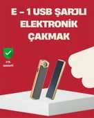 Rüzgar Geçirmez Elektronik Çakmak – Modern Tasarım, Metal Gövde thumbnail 2