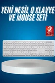 2.4 Ghz Wireless Kablosuz Klavye Mouse Seti Tv Pc Uyumlu thumbnail 1