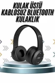 Kulak Üstü Bluetooth Kulaklık Yüksek Ses Kaliteli Ayarlanabilir - 1