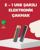 Rüzgar Geçirmez Elektronik Çakmak – Modern Tasarım, Metal Gövde thumbnail 1