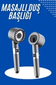 Masaj Etkili Duş Başlığı Yeni Nesil Çok Fonksiyonlu Ayarlanabilir Filtreli thumbnail 2