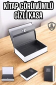 Gizli Kasa İngilizce Sözlüğü Kitap Görünümlü Anahtarlı Gizli Mini Çelik Kasa Kilitli - 2