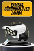 LED Lamba-Güneş Paneli Destekli Uzaktan Kumandalı Solar LED Lamba thumbnail 1