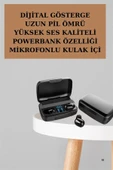 Yeni Nesil TWS Kablosuz Kulaklık Güçlü Batarya Yüksek Kalite Bluetooth 5.0 ANC Özelliği thumbnail 1