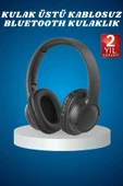 Kulak Üstü Kablosuz Bluetooth Kulaklık Yüksek Ses Kaliteli ANC Özelliği - 2