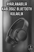 Kulak Üstü Kablosuz Bluetooth Kulaklık Gürültü Önleyici Uzun Şarj Süreli - 2