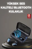 Yeni Nesil TWS Kablosuz Kulaklık Güçlü Batarya Yüksek Kalite Bluetooth 5.0 ANC Özelliği thumbnail 2