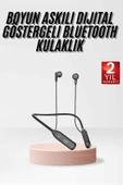 Kablolu Kulak İçi Bluetooth Kulaklık 60 Saat ANC Özellikli Boyun Bantlı - 2
