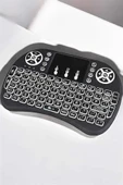 Işıklı Kablosuz Mini Q Klavye Tüm Cihazlara Uyumlu thumbnail 2