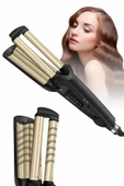 Profesyonel Seramik Kaplama Saç Şekillendirici Wag Maşa Isı Ayarlı thumbnail 1