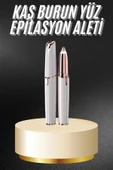 Kaş Bıyık Tüy Epilasyon Aleti Pilli Yüz Kaş Epilatör Kıl Tüy Alma Epilasyon thumbnail 2