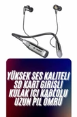 Kablolu Bluetooth Kulaklık Kulak İçi 120 Saat ANC Özelliği Uzun Ömürlü thumbnail 1