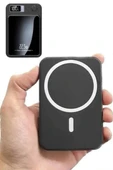 Magsafe Hızlı Şarj 10.000 Mah Wireless Şarj Powerbank Android ve İOS Uyumlu thumbnail 1