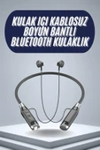 120 Saat Bluetooth Kulaklık Kablolu Boyun Askılı SD Kart Girişli ANC Özellikli - 2