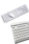 Kablosuz Klavye Mouse Seti Beyaz Q Klavye Tüm Cihazlara Uyumlu thumbnail 1