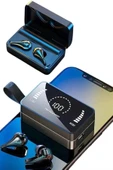 TWS Bluetooth Kulaklık Kablosuz Uzun Pil Ömrü Dijital Göstergeli Powerbank - 1
