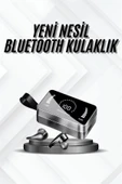TWS Bluetooth Kulaklık Kablosuz Uzun Pil Ömrü Dijital Göstergeli Powerbank - 2