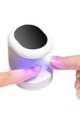 Mini Taşınabilir Kalıcı Oje Jel Tırnak Kurutucu Fototerapi Makinesi thumbnail 2