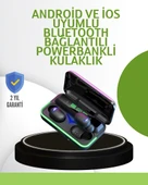 Oyun Modlu E10 Bluetooth Kulaklık Powerbank ve LED Ekranlı thumbnail 1