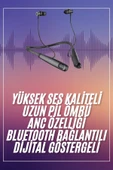 Boyun Askılı 100 Saat Kablosuz Kulaklık Göstergeli Bluetooth Kulaklık - 1