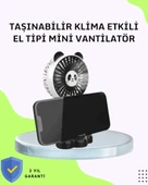 Dekoratif Panda Tasarımlı Küçük Boy Fan - 1