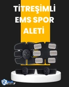Titreşimli EMS Spor ve Fitness Cihazı Karın Kası Kol Bacak 2025 Model thumbnail 1