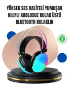 Konforlu Tasarımlı Kablosuz Gaming Kulaklık – Uzun Pil Ömrüyle thumbnail 1
