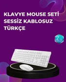 Ofis ve Ev Kullanımı İçin Kablosuz Klavye Fare Seti - Ergonomik ve Pratik thumbnail 1