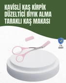 Hassas Kesim İçin Kavisli Yüz Bakım Makası thumbnail 1