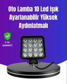 Yoğun Işık Gücüne Sahip LED Far | Traktör, Off-Road ve Kamyonet Uyumlu - 1