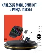 RGB Klavye + Mouse + Dönüştürücü Seti – Mobil Oyunlarda Üstün Kontrol thumbnail 2