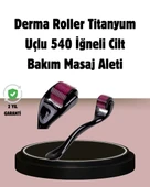 Dermaroller Titanyum 540 İğneli 0.5 mm Cilt Yenileme ve Anti Aging Etkisi thumbnail 1