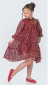 Likio Vintage Payet Kız Çocuk Abiye M00739 thumbnail 5