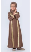 Medine İpek Kumaş Eşarplı Tesettür Namaz Elbise M00742 thumbnail 1