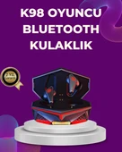Kablosuz Bluetooth Gaming Kulaklık Led Işıklı - 1