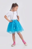 Gökkuşağı Tütülü Kız Çocuk Parti Etek M00727 thumbnail 3