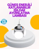 Solar Enerjili Katlanabilir Led Kamp ve Bahçe Lambası - 1