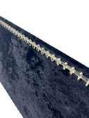 Metal Malzeme Gümüş Renk Bir Metre 92 Kancalı Tesbih&Takı Sergileme Askısı thumbnail 2