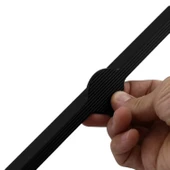 Saral Çizgili Mat Siyah Metal Kulp 512 mm 51.2 cm Mobilya Çekmece Mutfak Dolabı Dolap Kapak Kulplar thumbnail 4