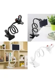 Yumax - Akrobat Esnek Telefon Tutucu - 60cm Çelik Kol, 360 Derece Oynar Başlık - Yatak & Masa da Kullanıma Uygun - 5
