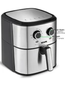Wiami AirFryer 6.5L Retro Yağsız Fritöz - 1